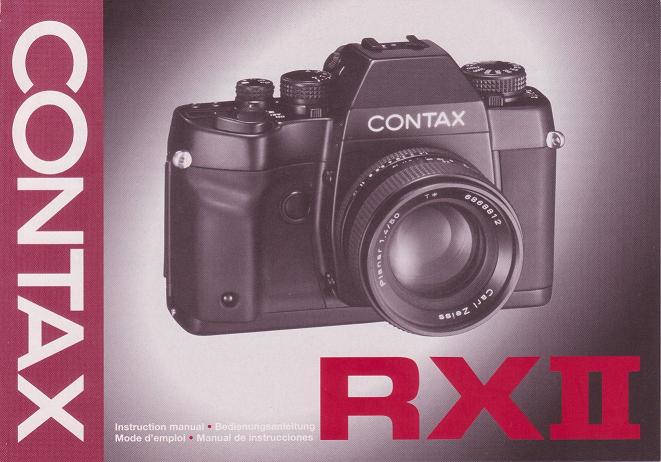 contax rx manual